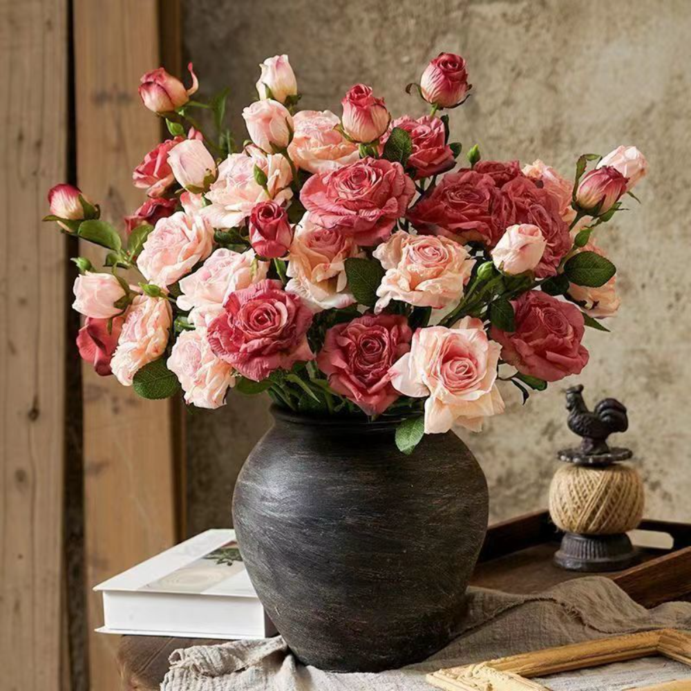 Dried Flower Bulk - Artificial Flower Retro Decorative Silk Flower