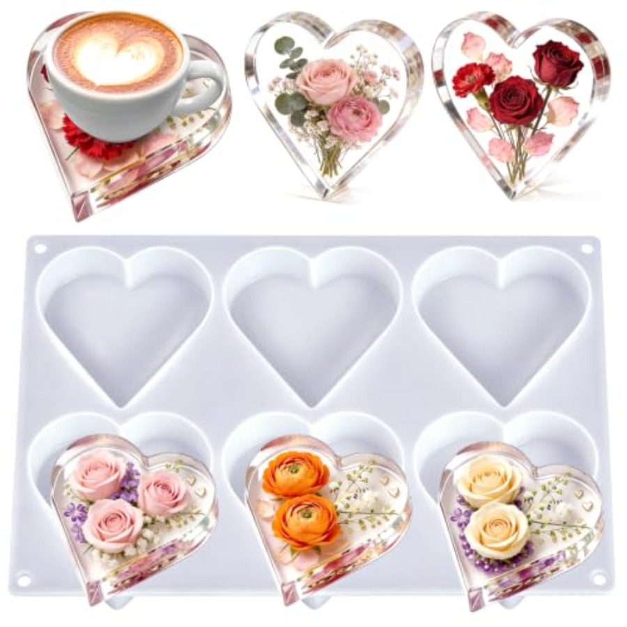 Flower Preservation Resin - Deep Coaster Resin Molds Silicone Silicone
