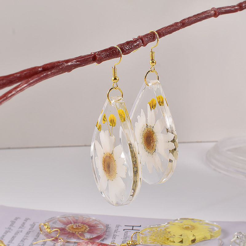 Geometric Earring Pendant Sili - Gold Foil Flakes recensione e prezzo