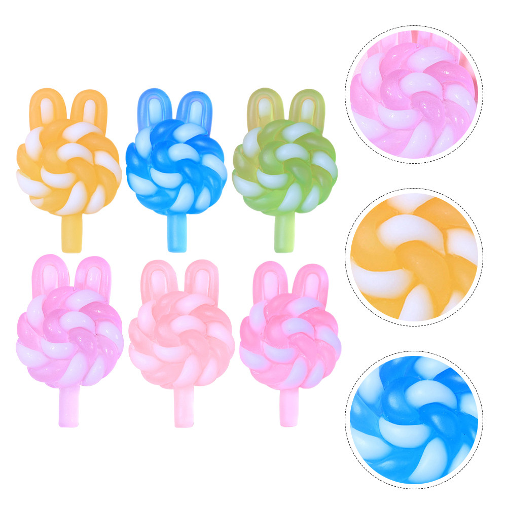 24Pcs Cute Cartoon Lollipop Ch - Resin Crafts recensione e prezzo