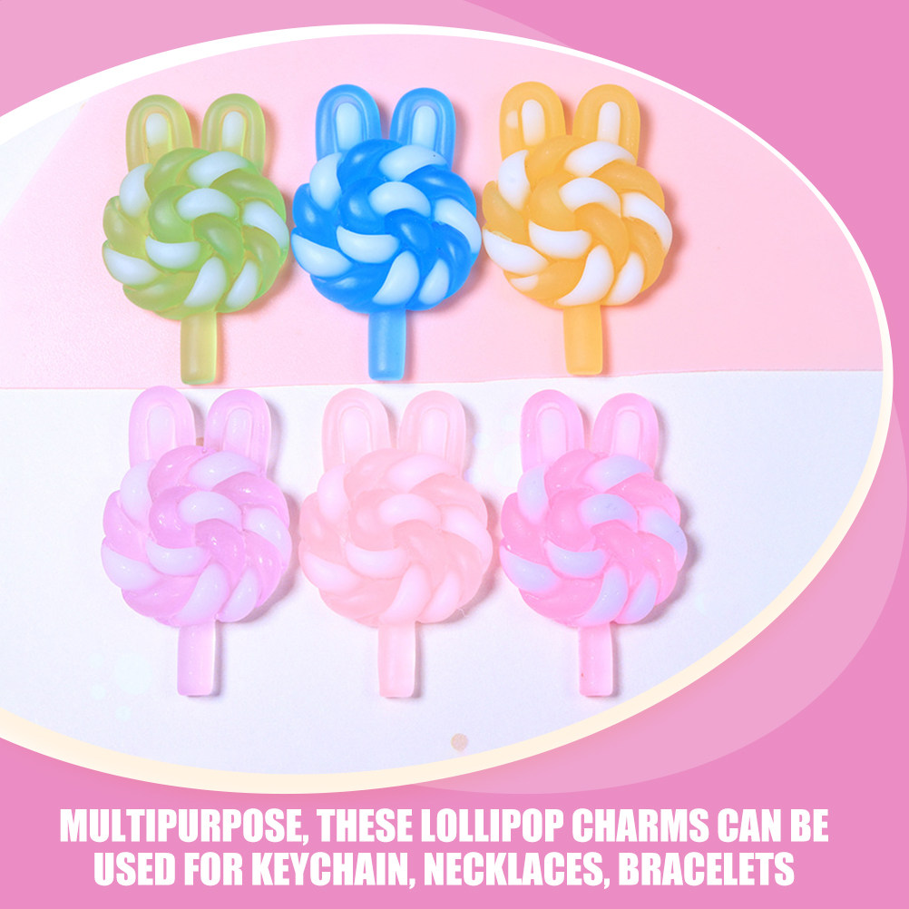 24Pcs Cute Cartoon Lollipop Ch - Resin Crafts recensione e prezzo