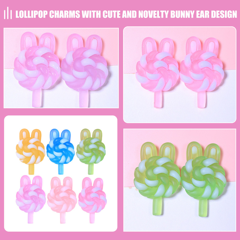 24Pcs Cute Cartoon Lollipop Ch - Resin Crafts recensione e prezzo