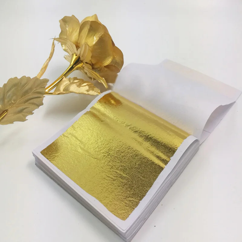 100Pcs Imitation Gold Sliver C - Gold Foil Flakes recensione e prezzo