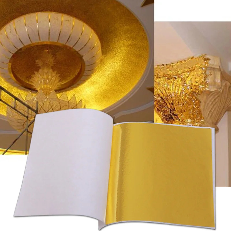 100Pcs Imitation Gold Sliver C - Gold Foil Flakes recensione e prezzo