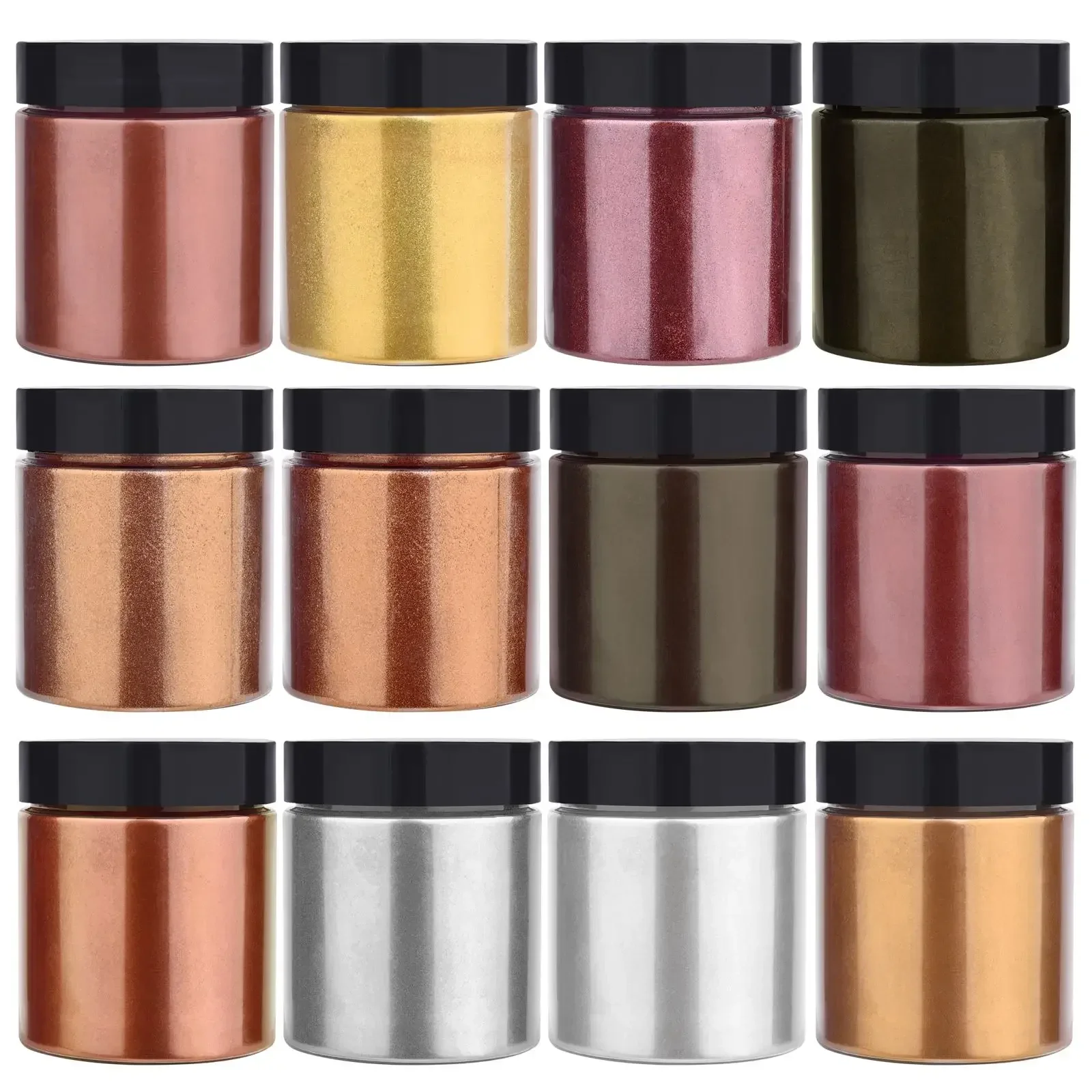 50g/Bottle Metallic Glitter Po - Resin Pigment Set recensione e prezzo