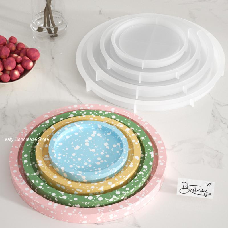 Circular Tray Silicone Molds f - Coaster Mold Round recensione e prezzo