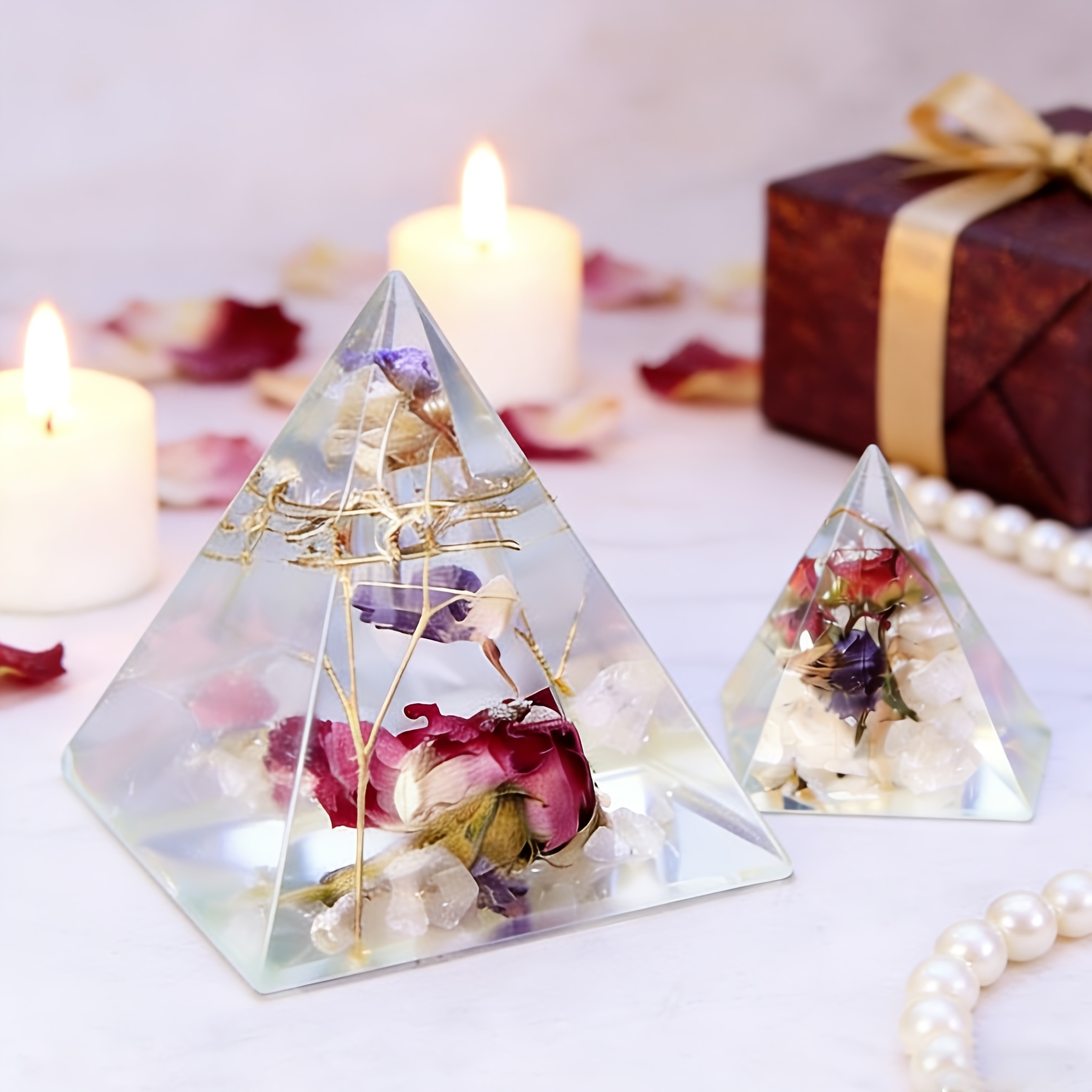 5pc - Pyramid Resin Molds of V - Resin Jewelry Kit recensione e prezzo