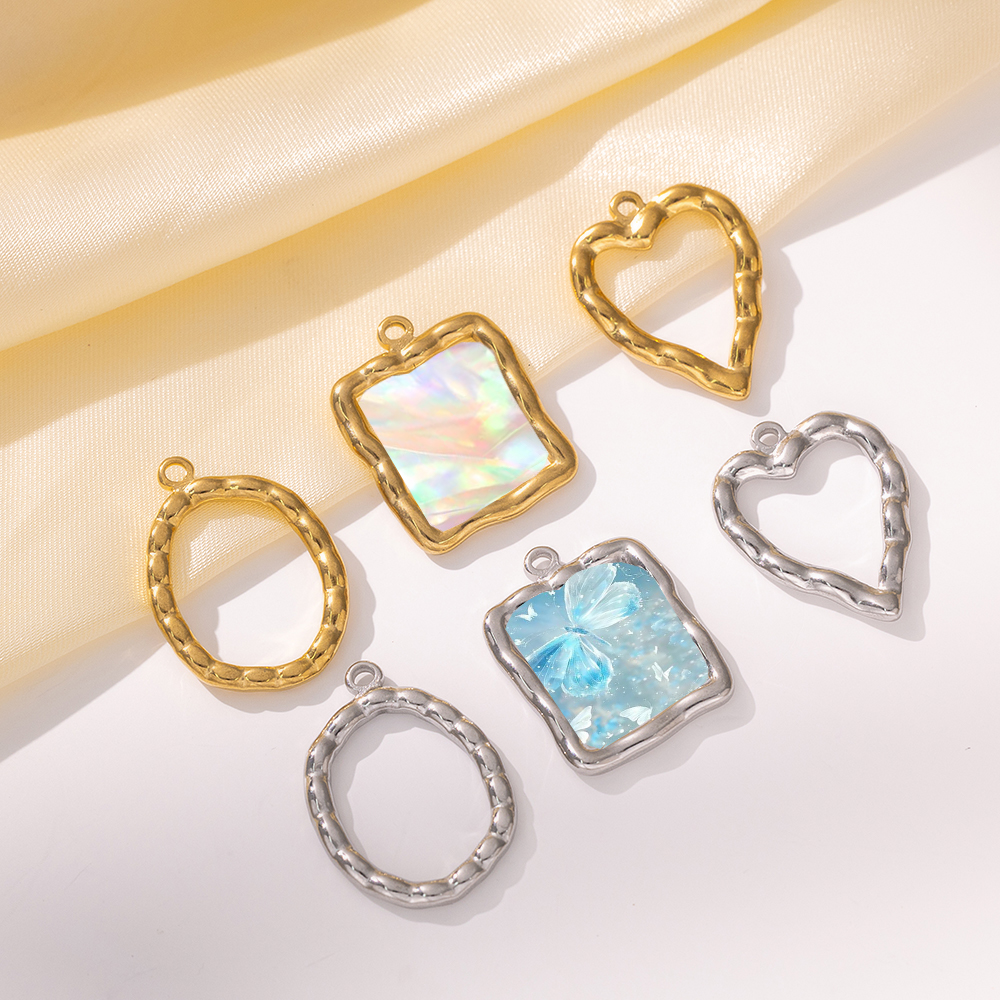 5pcs Stainless Steel Heart Rou - Resin Craft Material recensione e prezzo
