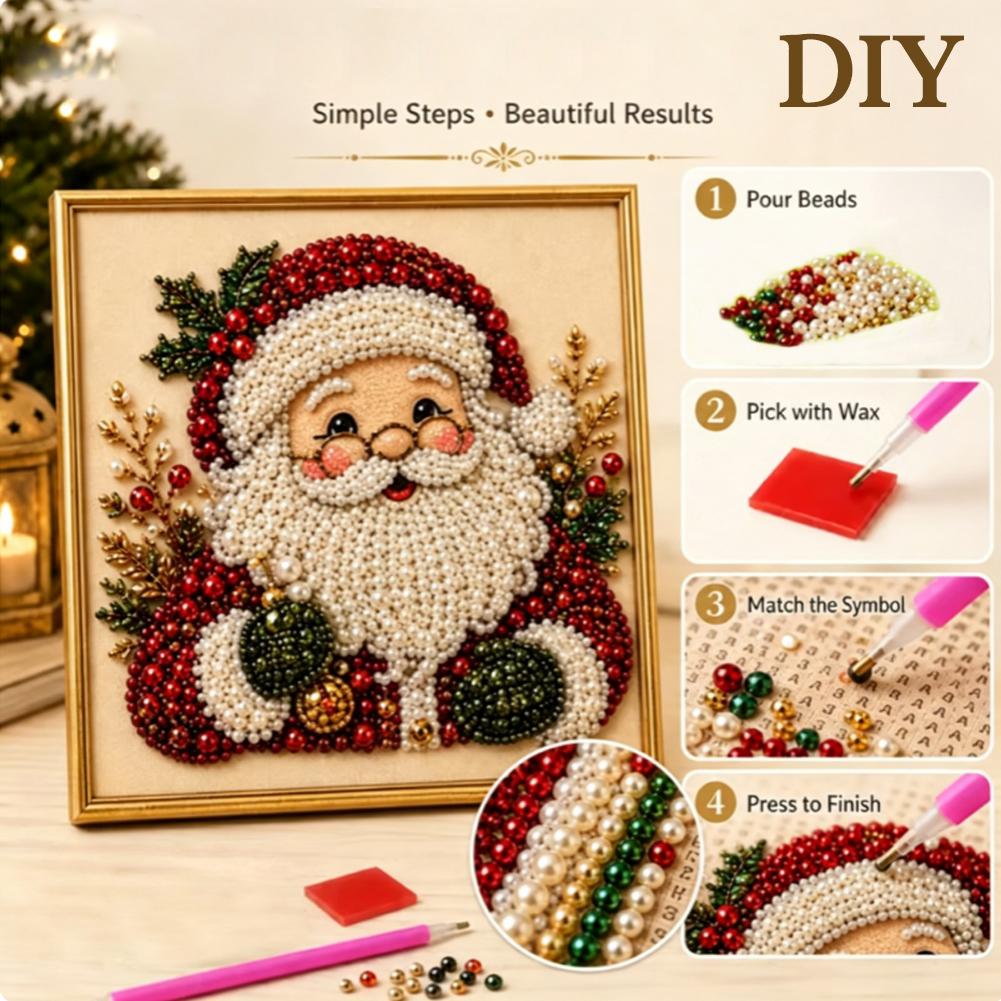 Christmas Santa Claus Pearl Ar - Resin Craft Kit recensione e prezzo