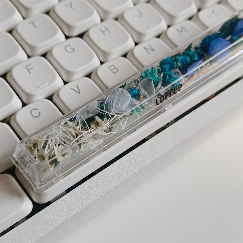 Spacebar Keycap Custom Preserv - Flower Preservation Resin recensione e prezzo