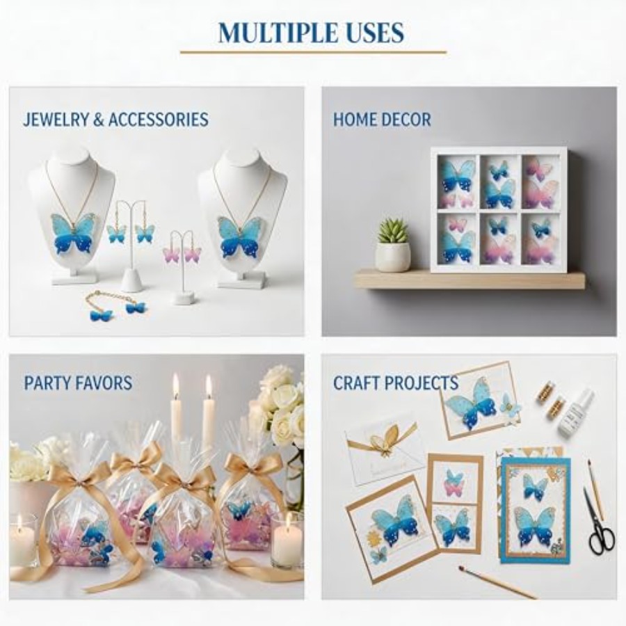 1Pc Premium Butterfly Resin Mo - Flower Preservation Resin recensione e prezzo