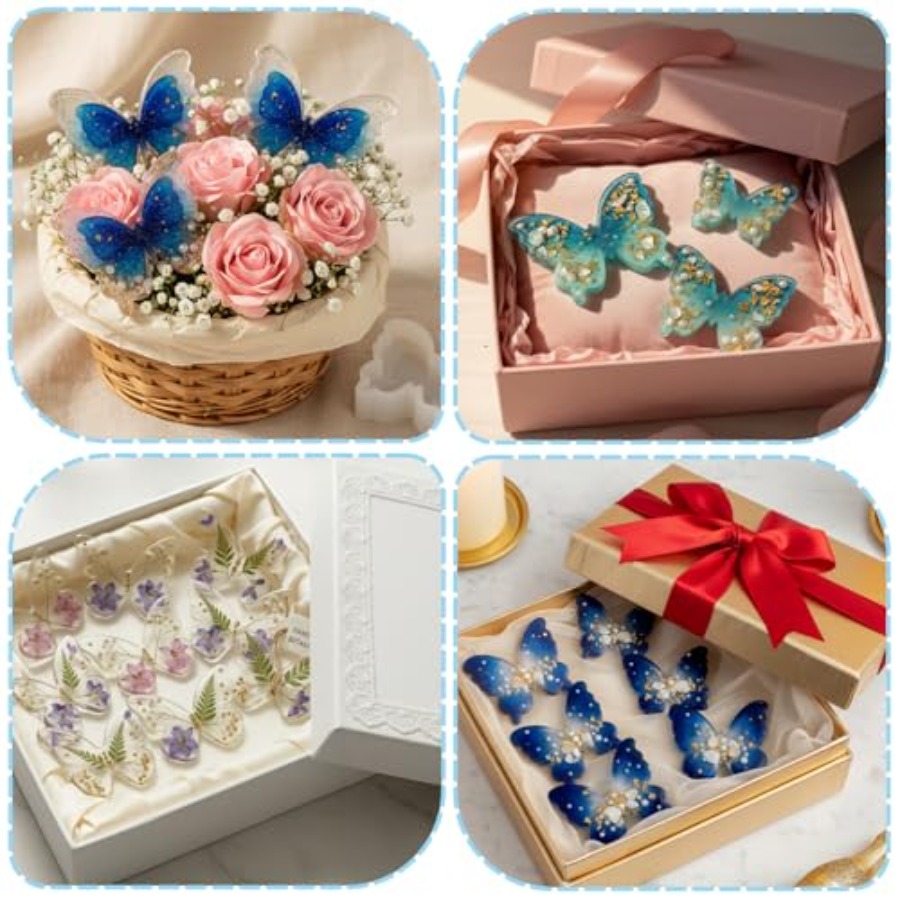 1Pc Premium Butterfly Resin Mo - Flower Preservation Resin recensione e prezzo