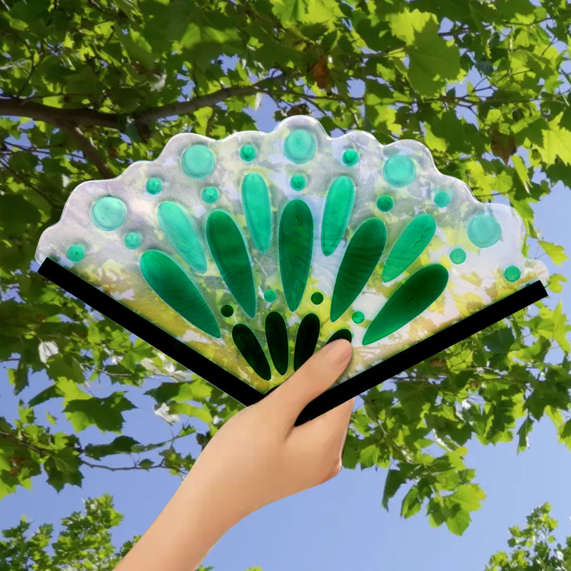 DIY Chinese Folding Fan Silico - Resin Ocean Wave Mold recensione e prezzo