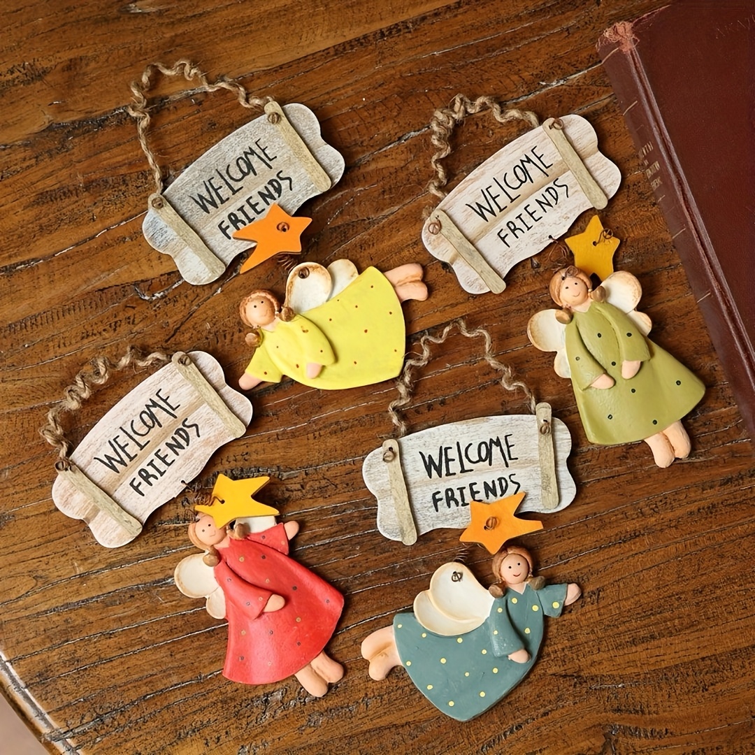 4pcs Angel Pendant Mold, Resin - Resin Craft Ideas recensione e prezzo