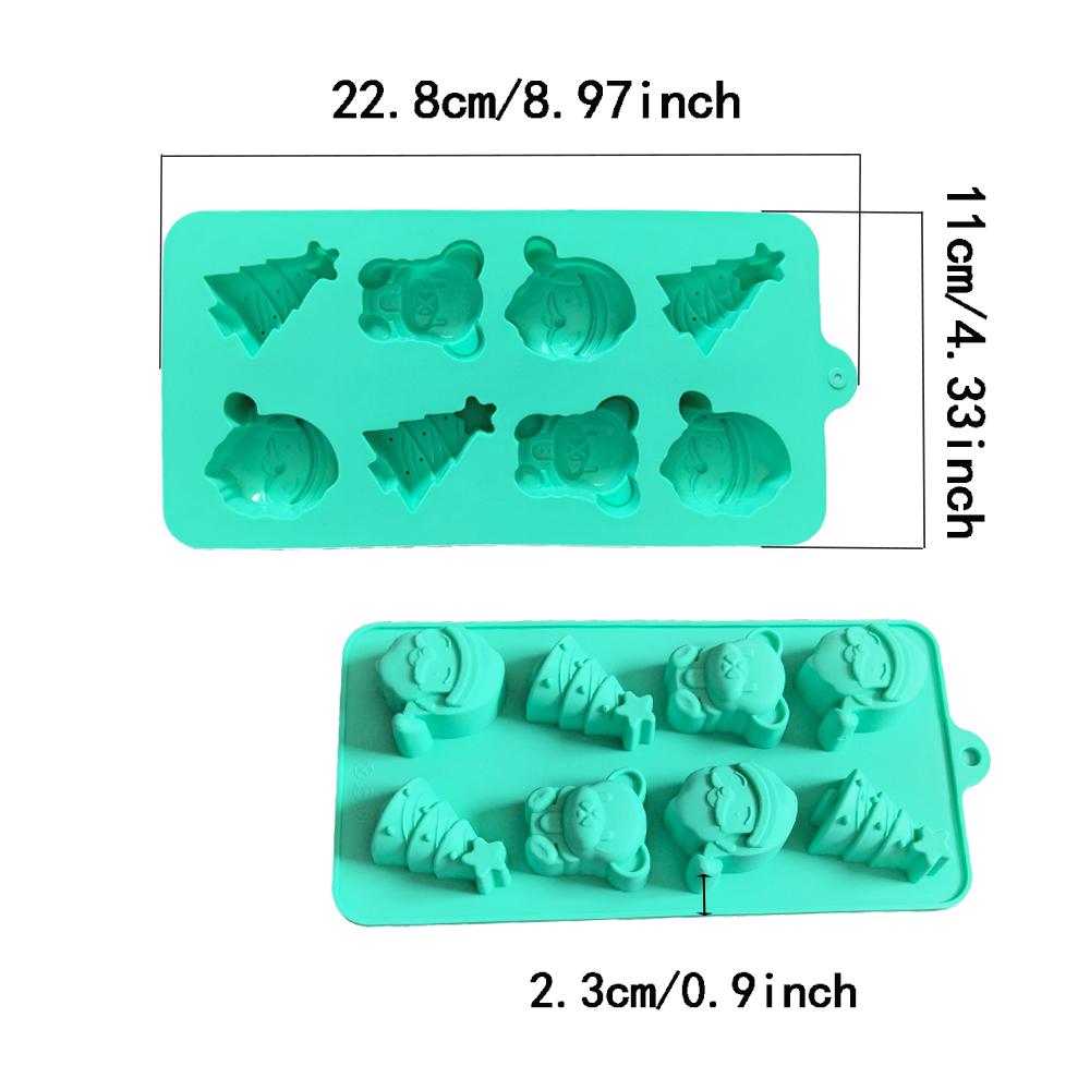 1pc 8-cavity silicone mold in  - Silicone Mold Tray recensione e prezzo