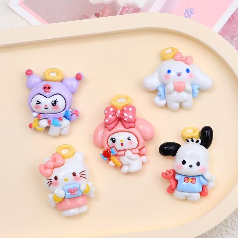 20PCS Resin Cartoon Angel DIY  - Resin Craft Ideas recensione e prezzo