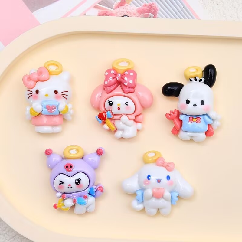 20PCS Resin Cartoon Angel DIY  - Resin Craft Ideas recensione e prezzo