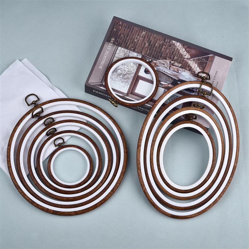 Sewing Tool Round Oval Wooden  - Wood Ring Blank recensione e prezzo