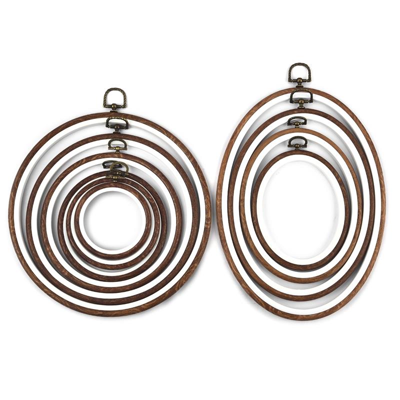 Sewing Tool Round Oval Wooden  - Wood Ring Blank recensione e prezzo
