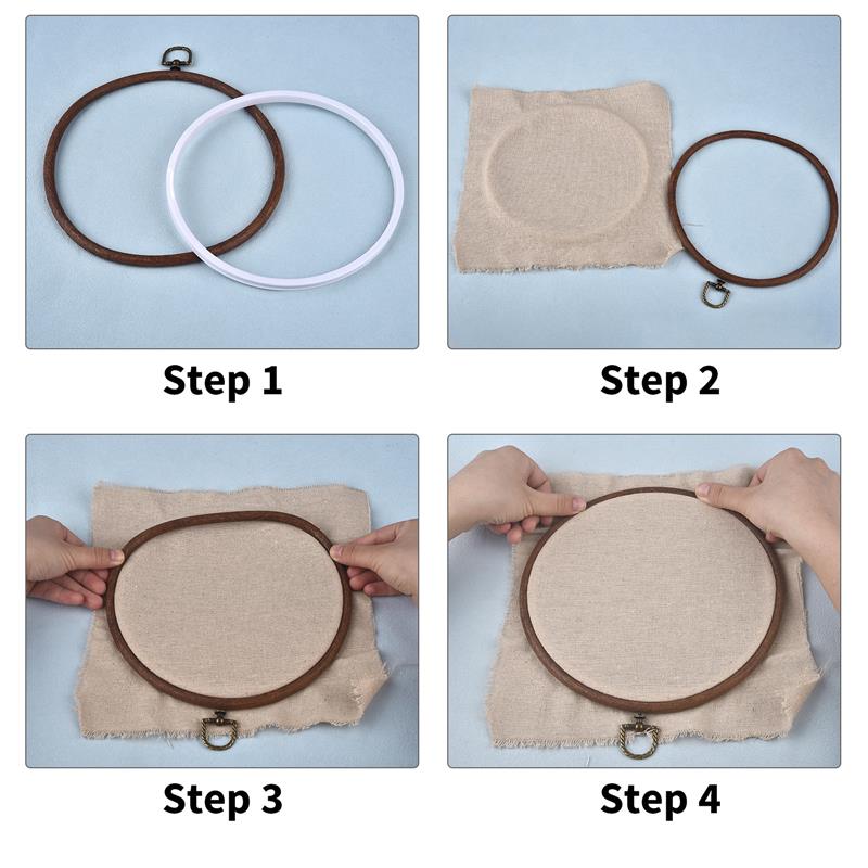Sewing Tool Round Oval Wooden  - Wood Ring Blank recensione e prezzo