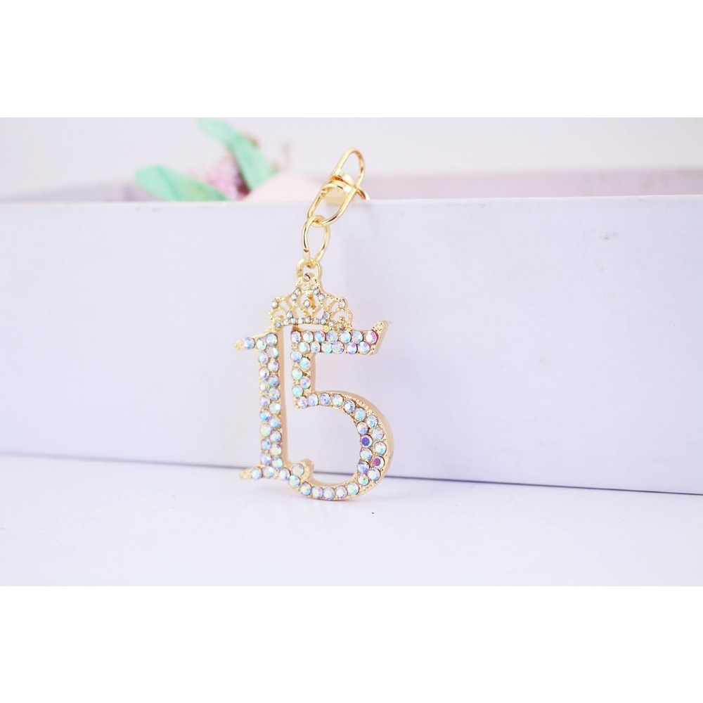 Glittering Number 15 Rhineston - Resin Glitter Pack recensione e prezzo