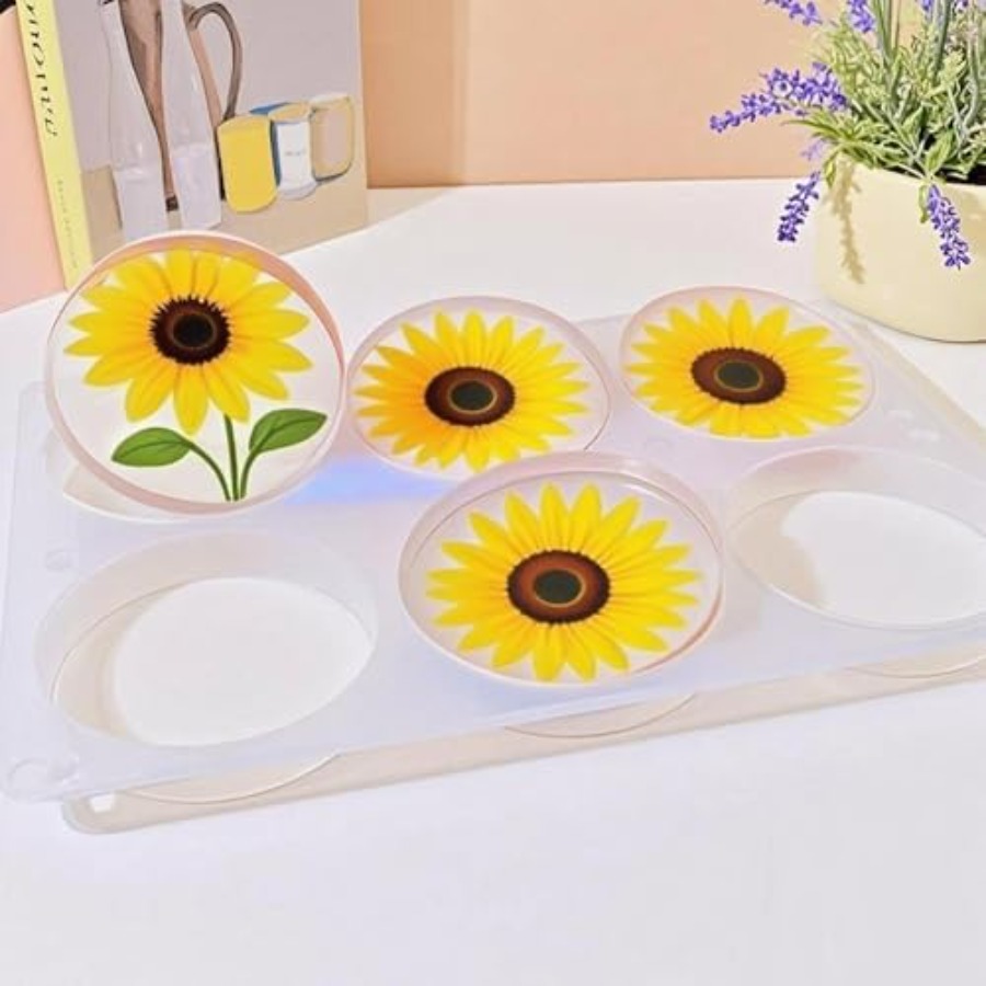 6-Cavity Deep Round Coaster Si - Coaster Mold Round recensione e prezzo