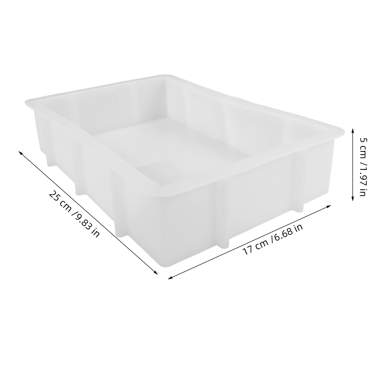 Large Rectangle Resin Silicone - Flower Preservation Resin recensione e prezzo