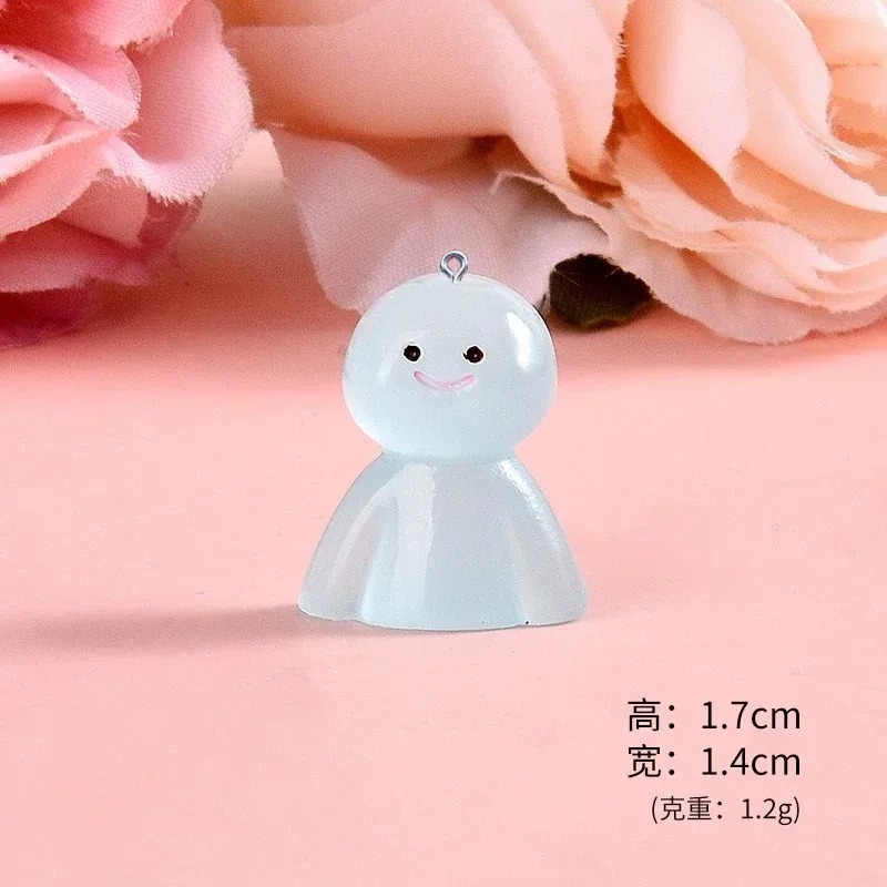 10Pcs Glow In Dark Cartoon Dol - Resin Craft Material recensione e prezzo