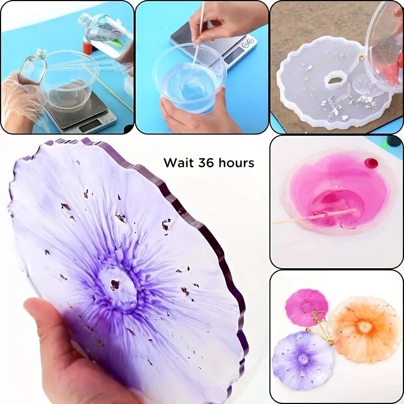 3 Tier Resin Mold, Thick Cake  - Geode Mold Silicone recensione e prezzo