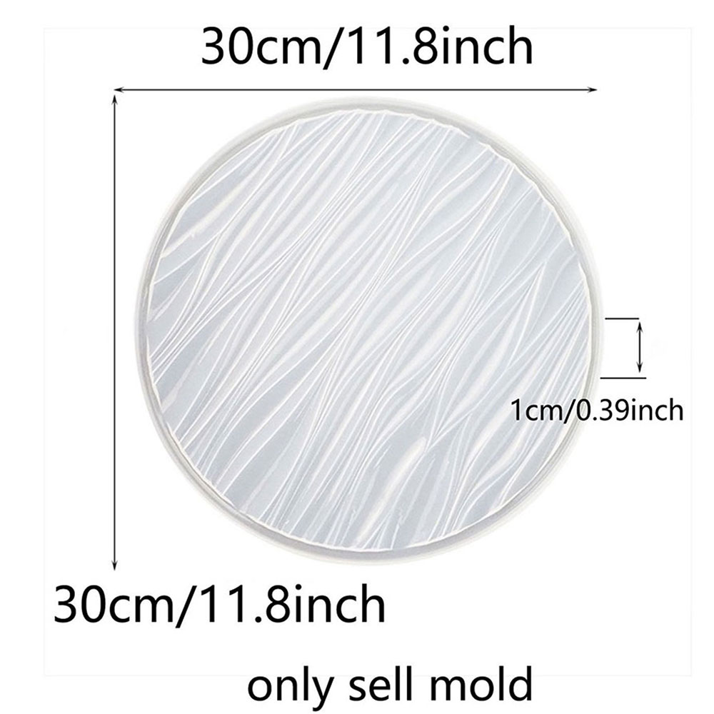 Large Round Tray Silicone Mold - Coaster Mold Round recensione e prezzo