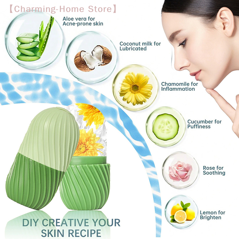 【M】One Silicone Ice Face Rolle - Silicone Mold Tray recensione e prezzo