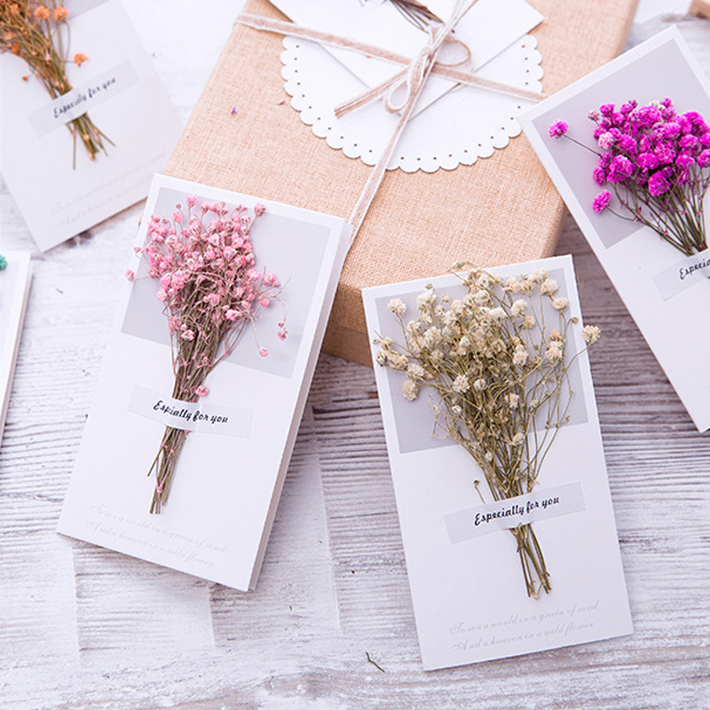 10pcs A Gift Card Wedding Invi - Dried Flower Bulk recensione e prezzo