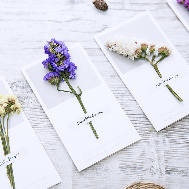 10pcs A Gift Card Wedding Invi - Dried Flower Bulk recensione e prezzo