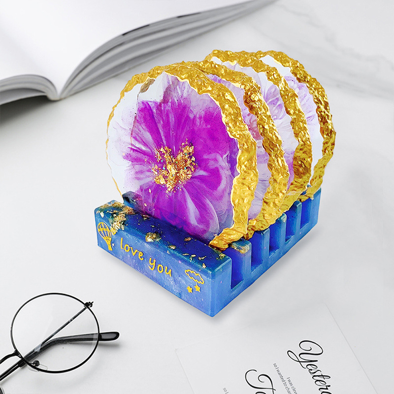 DM413 Drusy Coaster Resin Mold - Resin Craft Ideas recensione e prezzo