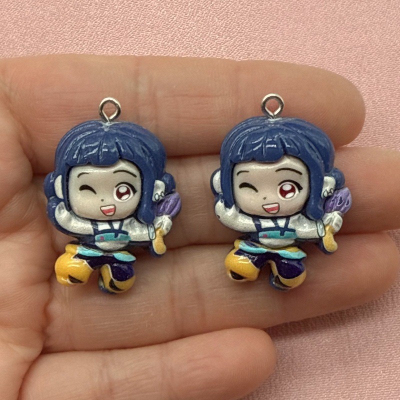 10pcs resin cartoon pendant, D - Resin Craft Projects recensione e prezzo