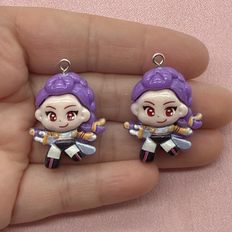 10pcs resin cartoon pendant, D - Resin Craft Projects recensione e prezzo
