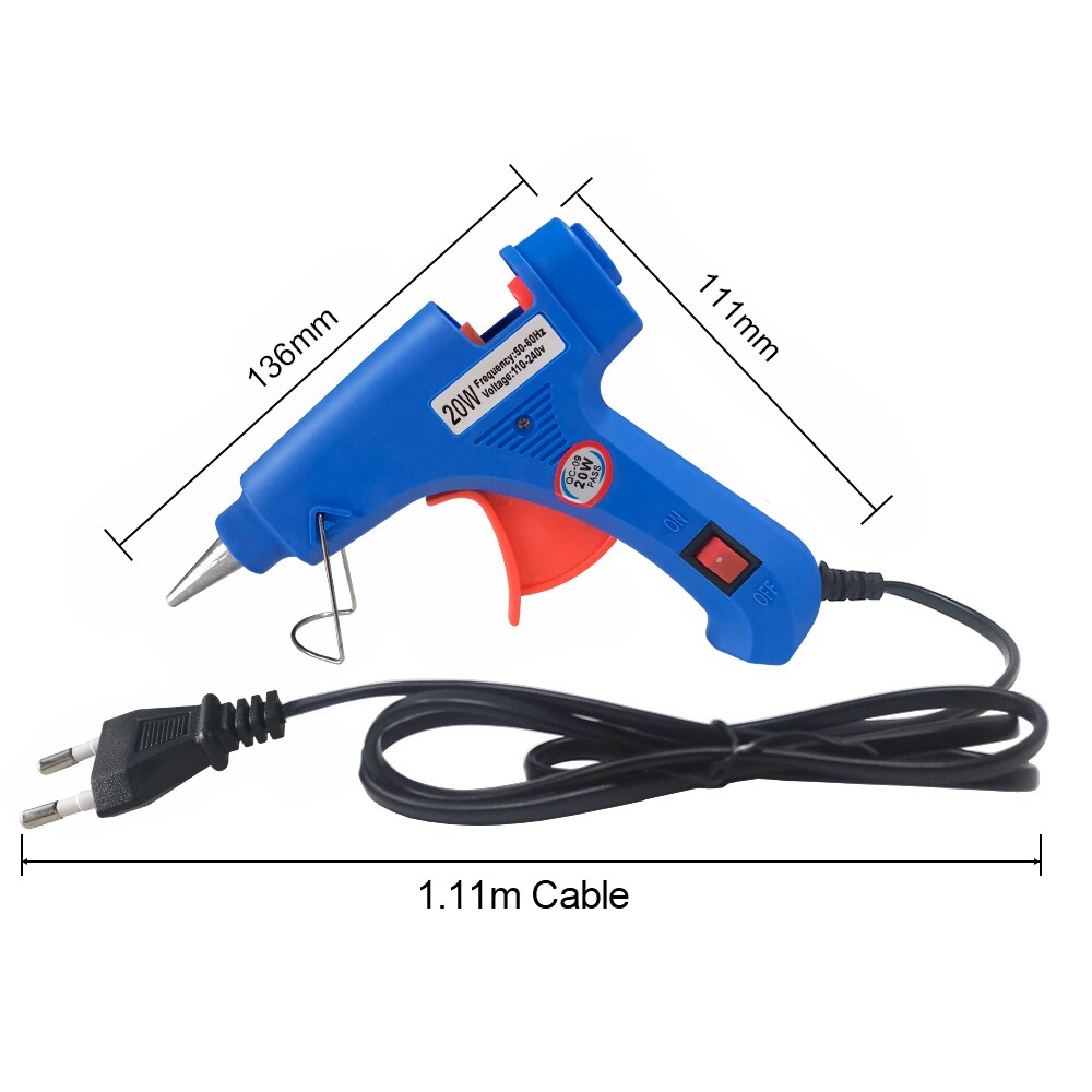 20W Hot Melt Glue Gun Househol - Heat Gun Small recensione e prezzo
