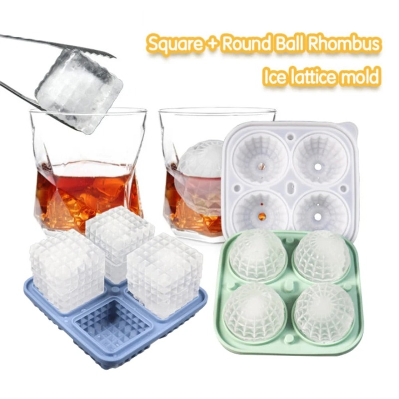 Ice Cube Tray Silicone with Li - Coaster Mold Round recensione e prezzo