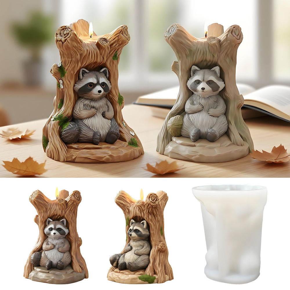 LZ119 New Styles Raccoon Stump - Resin Craft Ideas recensione e prezzo