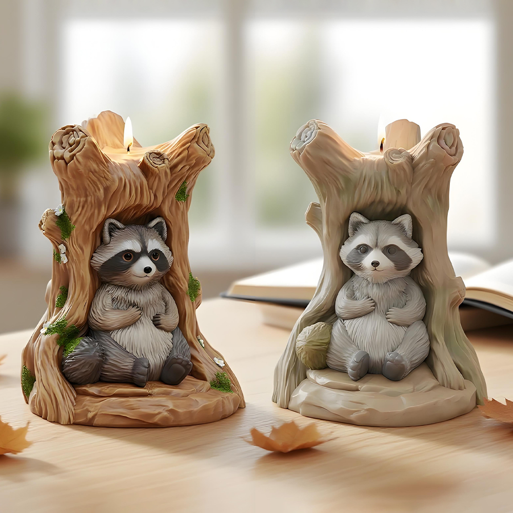 LZ119 New Styles Raccoon Stump - Resin Craft Ideas recensione e prezzo