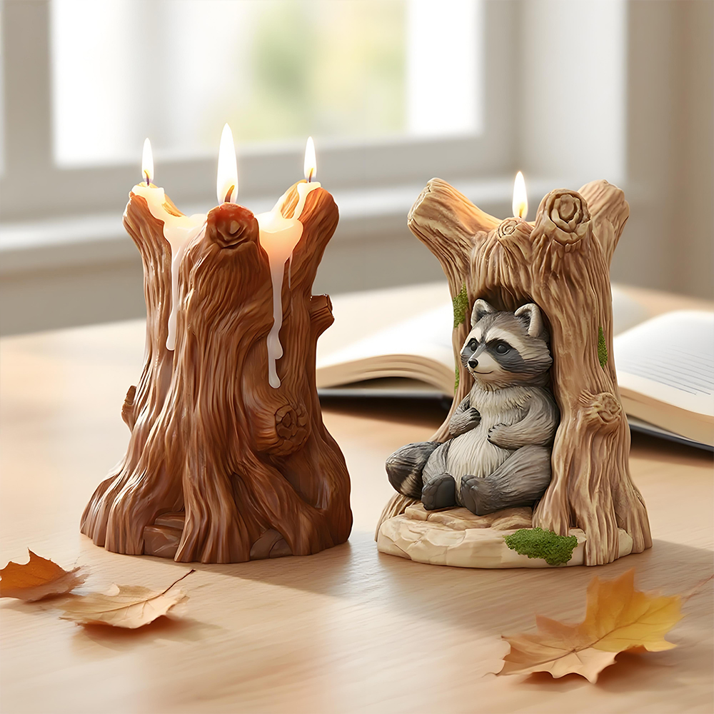 LZ119 New Styles Raccoon Stump - Resin Craft Ideas recensione e prezzo