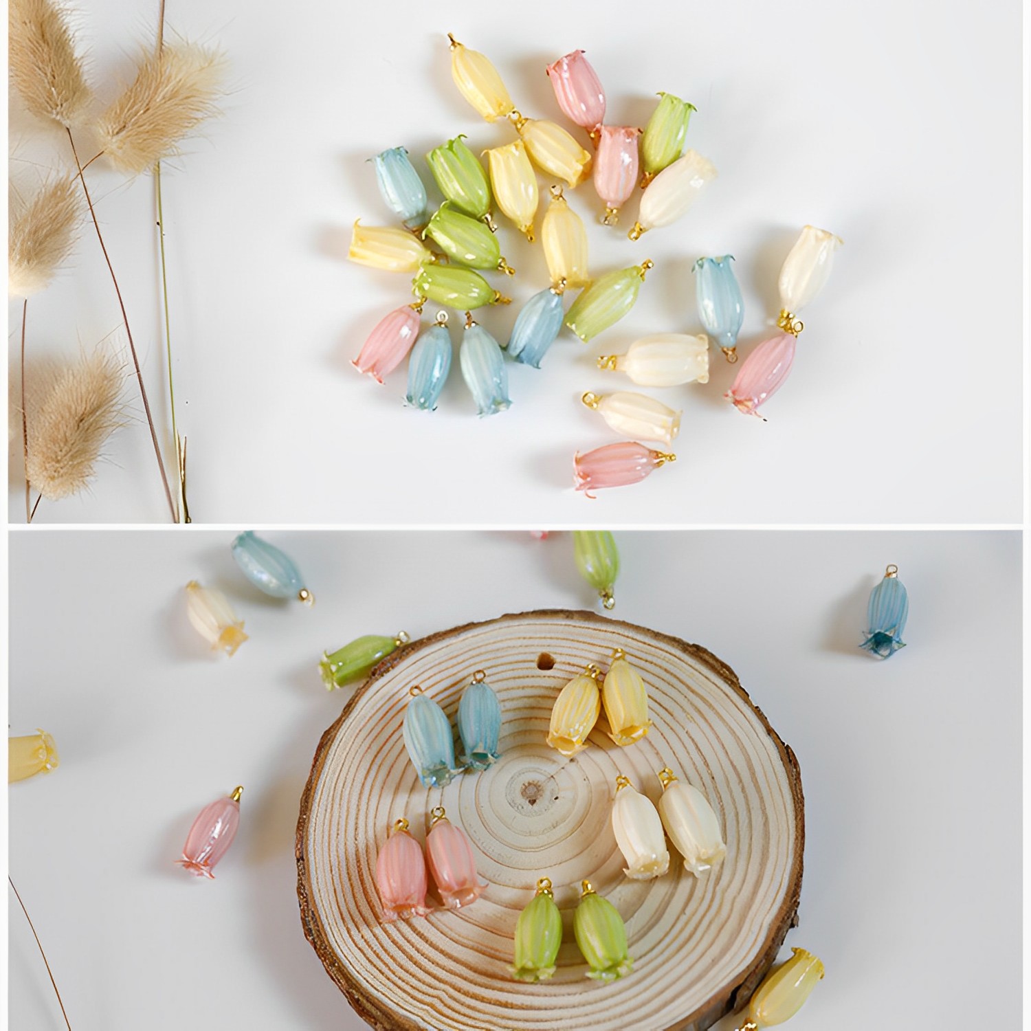 Aqumotic 10pcs Small Flower Co - Resin Craft Ideas recensione e prezzo