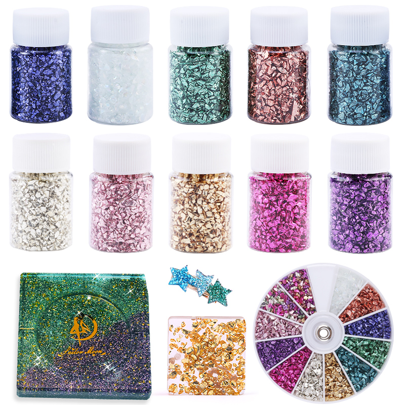 Epoxy Resin Colorful Metallic  - Gold Foil Flakes recensione e prezzo