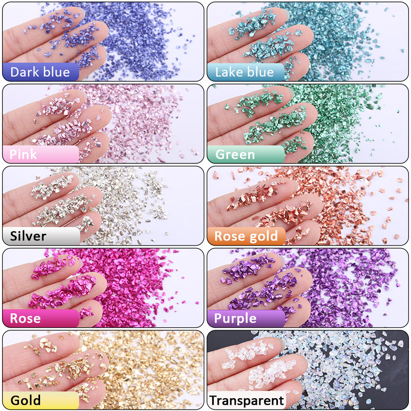 Epoxy Resin Colorful Metallic  - Gold Foil Flakes recensione e prezzo