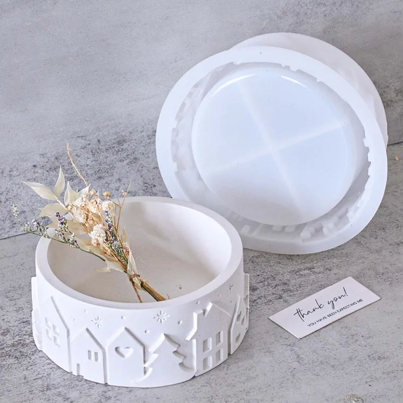 Relief House Bowl Silicone Mol - Coaster Mold Round recensione e prezzo