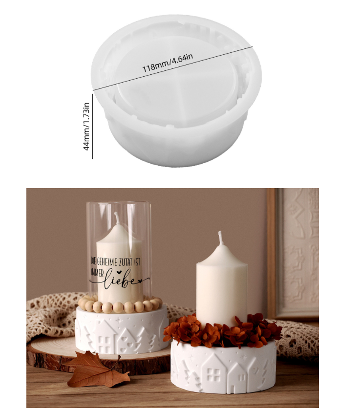 Relief House Bowl Silicone Mol - Coaster Mold Round recensione e prezzo