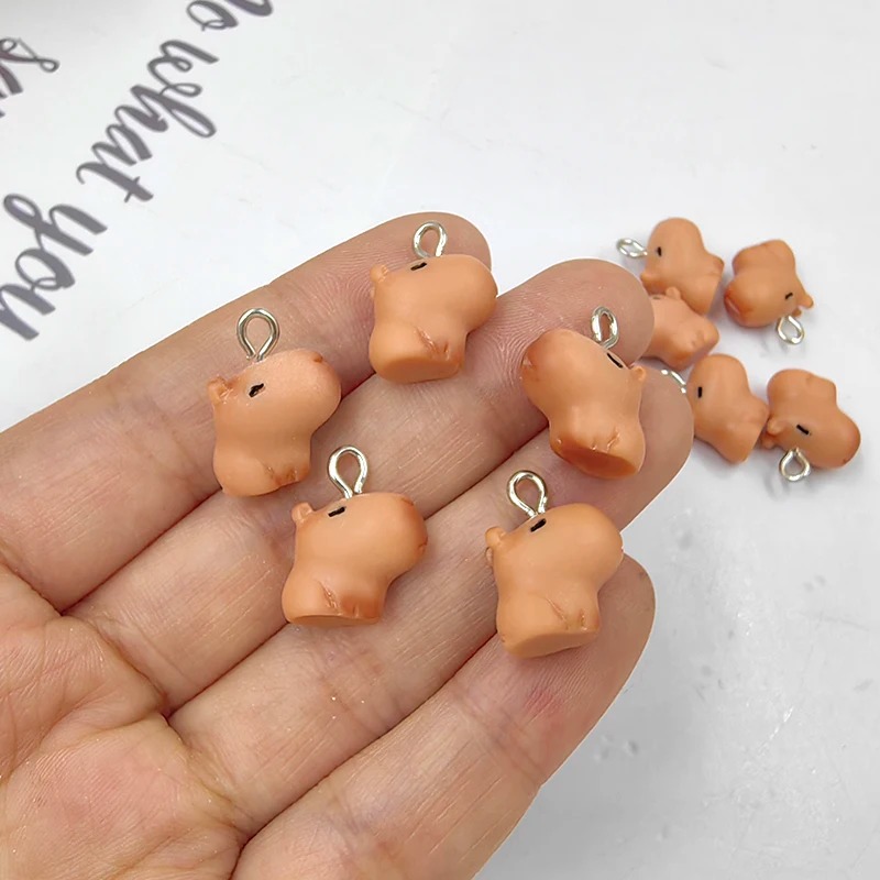 10pcs Cute Small Capybara Char - Resin Craft Projects recensione e prezzo