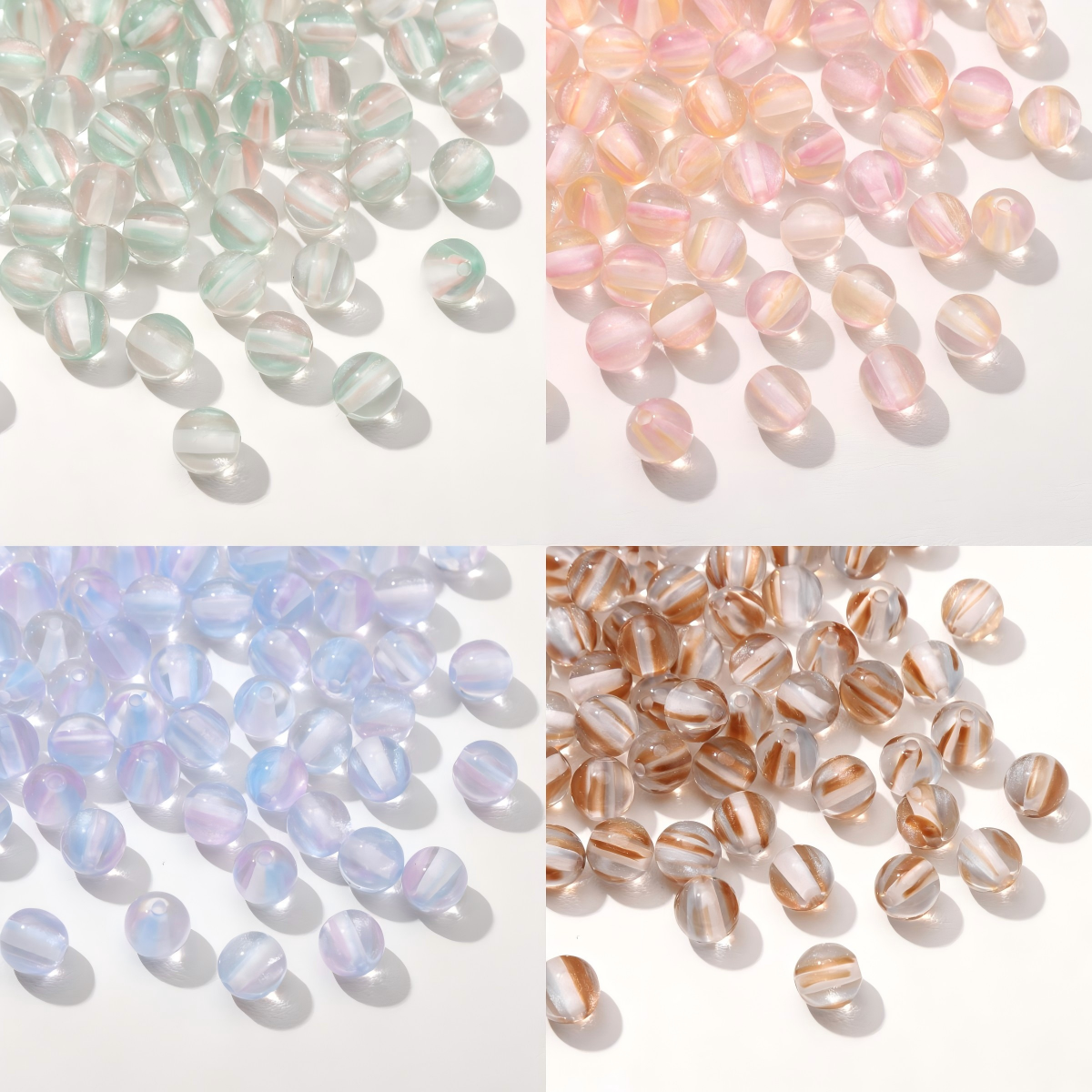 8mm 100Pcs Colorful Round Resi - Resin Craft Material recensione e prezzo