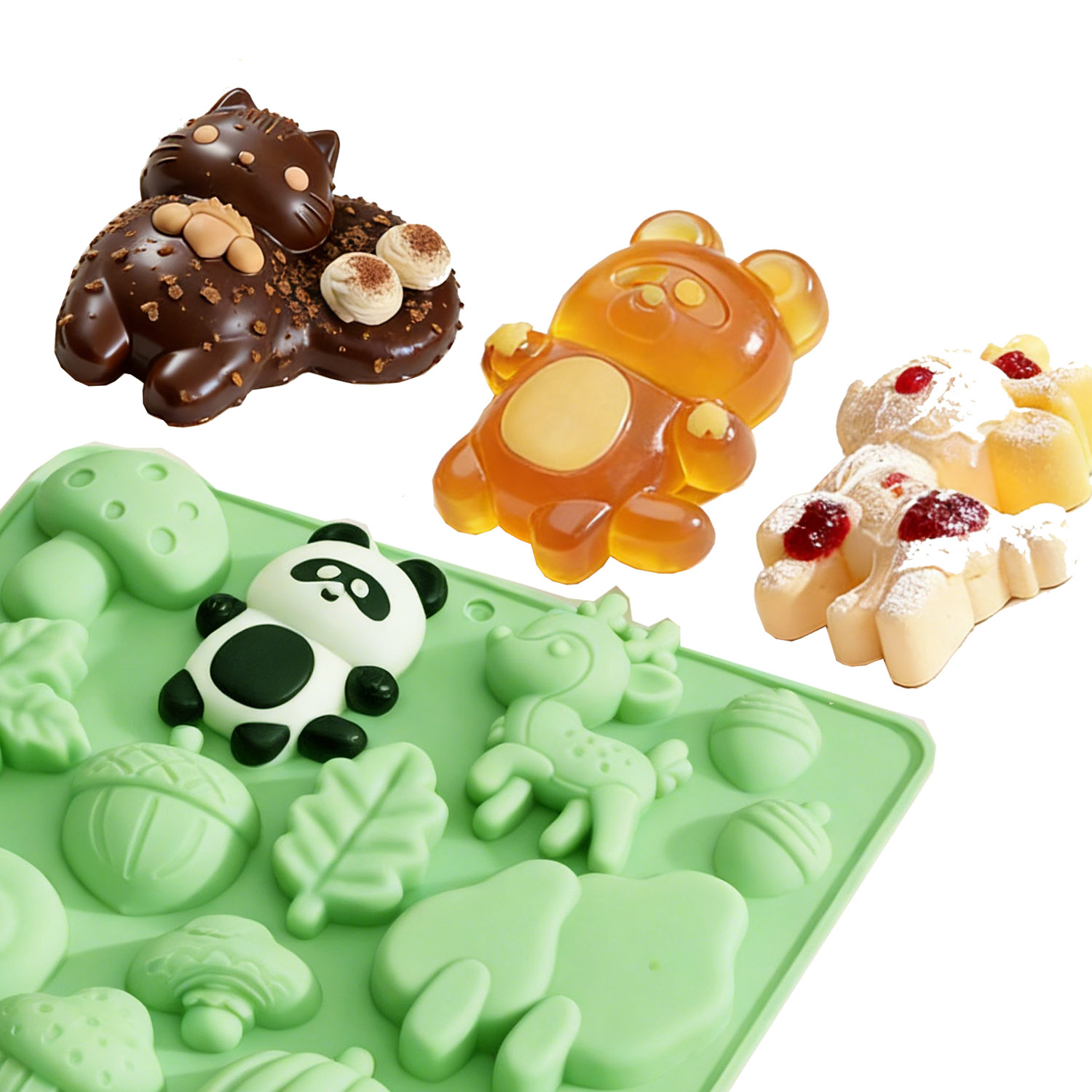 1 Silicone Cake Mold in the Sh - Resin Craft Material recensione e prezzo