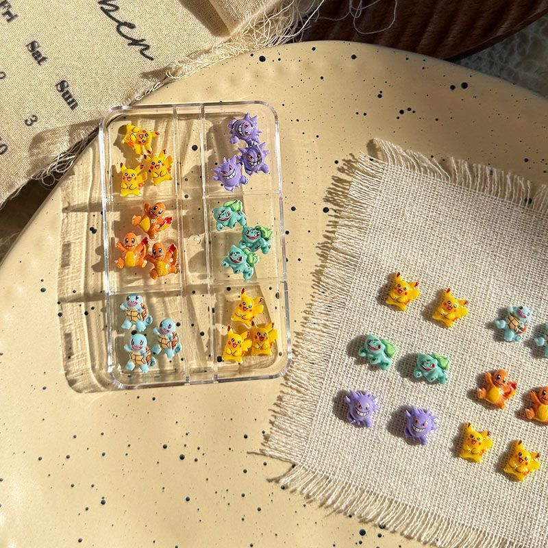 Pokemon nail art accessories,  - Resin Crafts recensione e prezzo